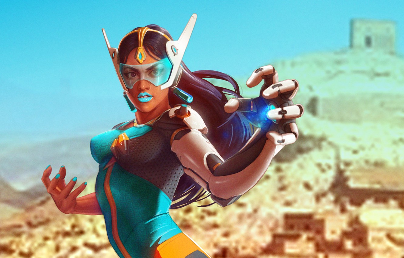 Free Download Wallpaper Girl Hand Blizzard Overwatch Symmetra Images For 1332x850 For Your Desktop Mobile Tablet Explore 13 Symmetra Wallpapers Symmetra Wallpapers