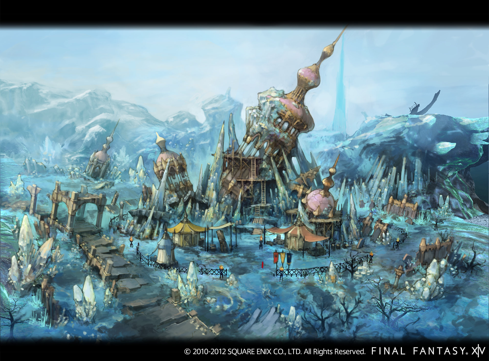 New Final Fantasy Xiv A Realm Reborn Concept Artwork And Screenshots