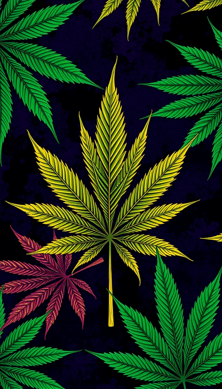 Marijuana Leaf Wallpaper