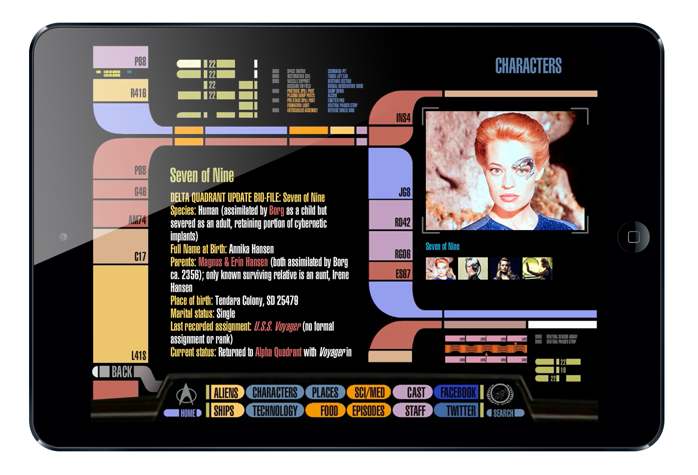 Star Trek Padd iPad App Created By Arctouch Developers