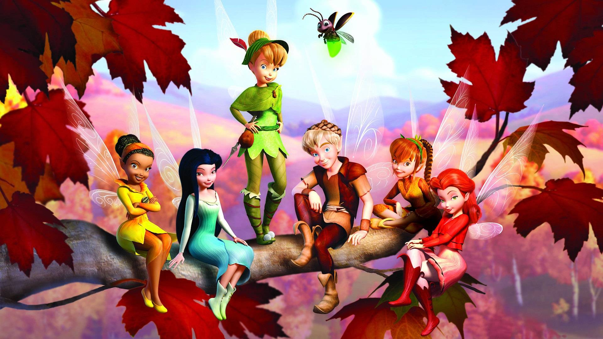 Tinker Bell and Friends Thats my favourite wallpaper of Tinker Bell