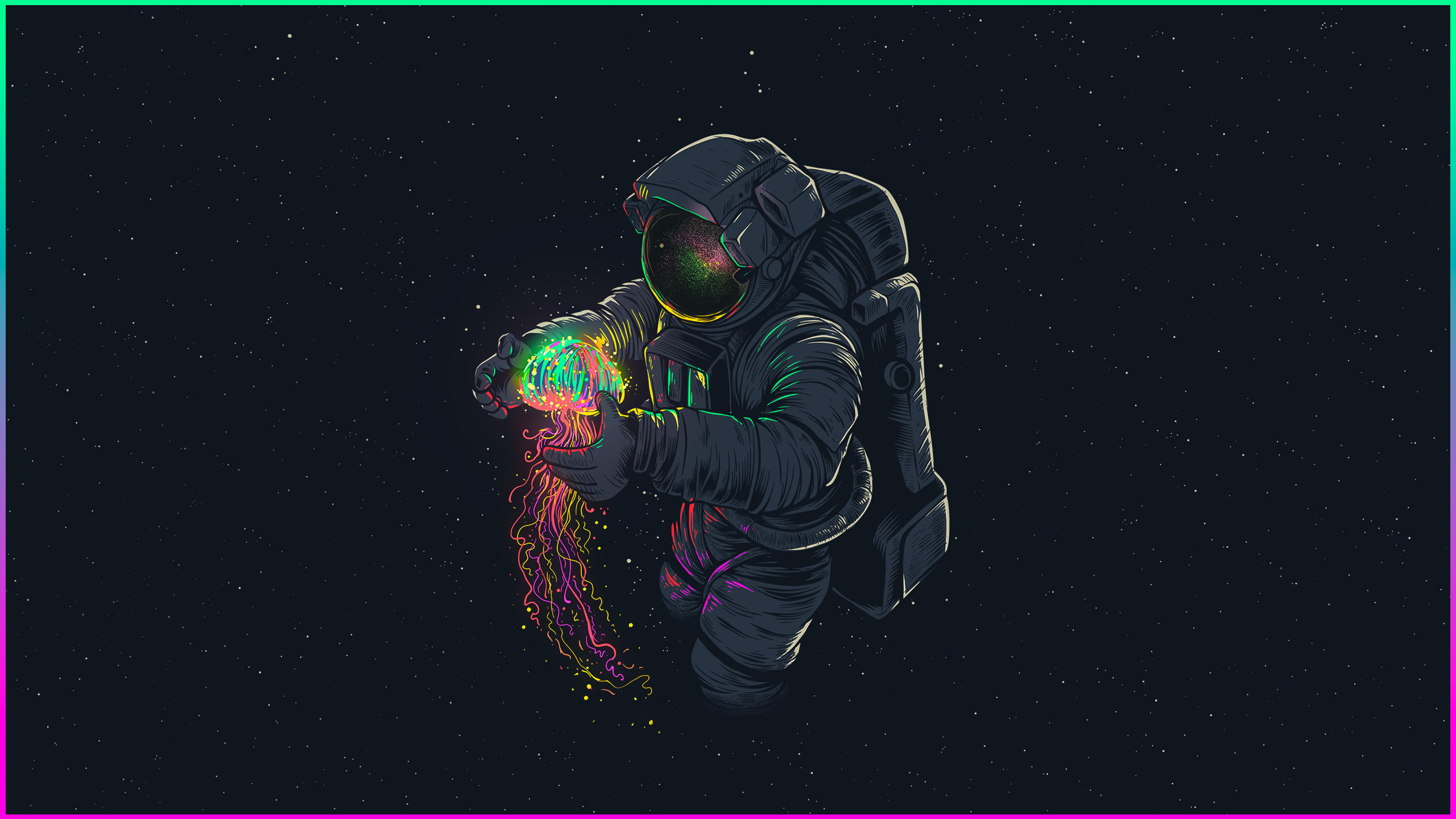 Astronaut X Wallpaper