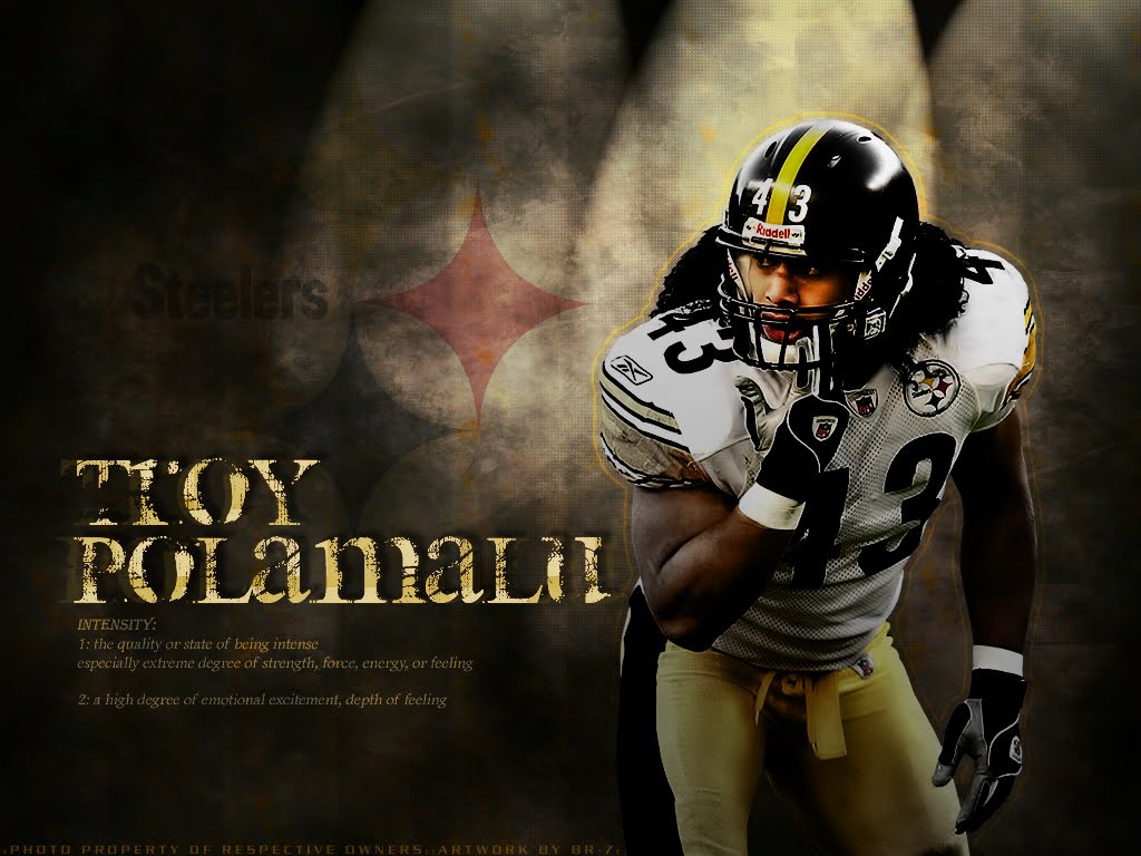 Nfl Wallpaper Troy Polamalu Pittsburgh Steelers