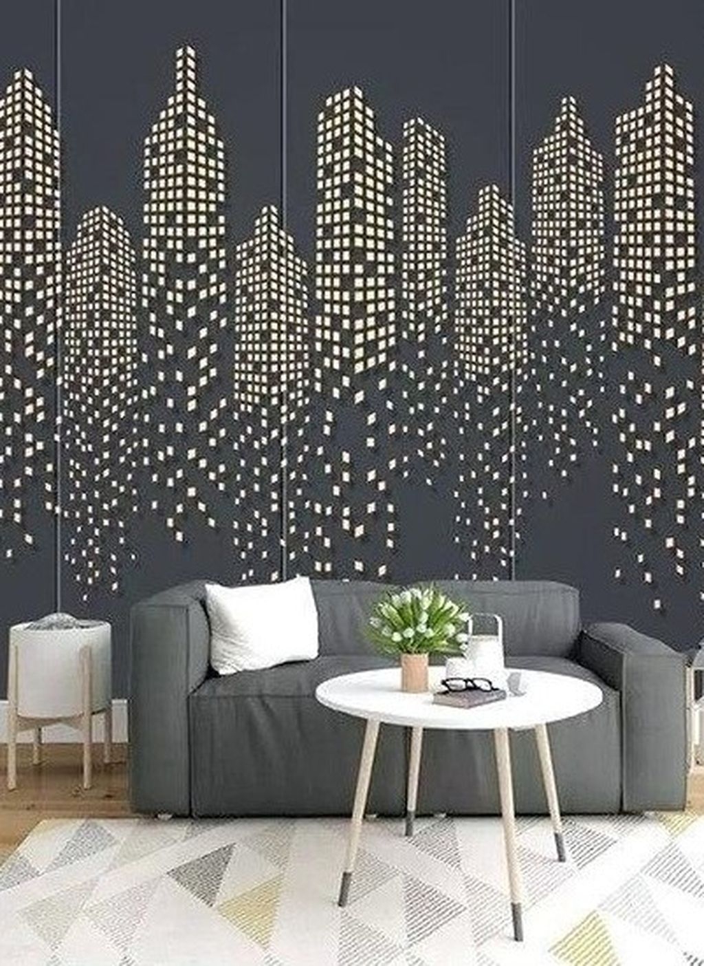 Modern Wallpaper Decoration For Living Room Ideas