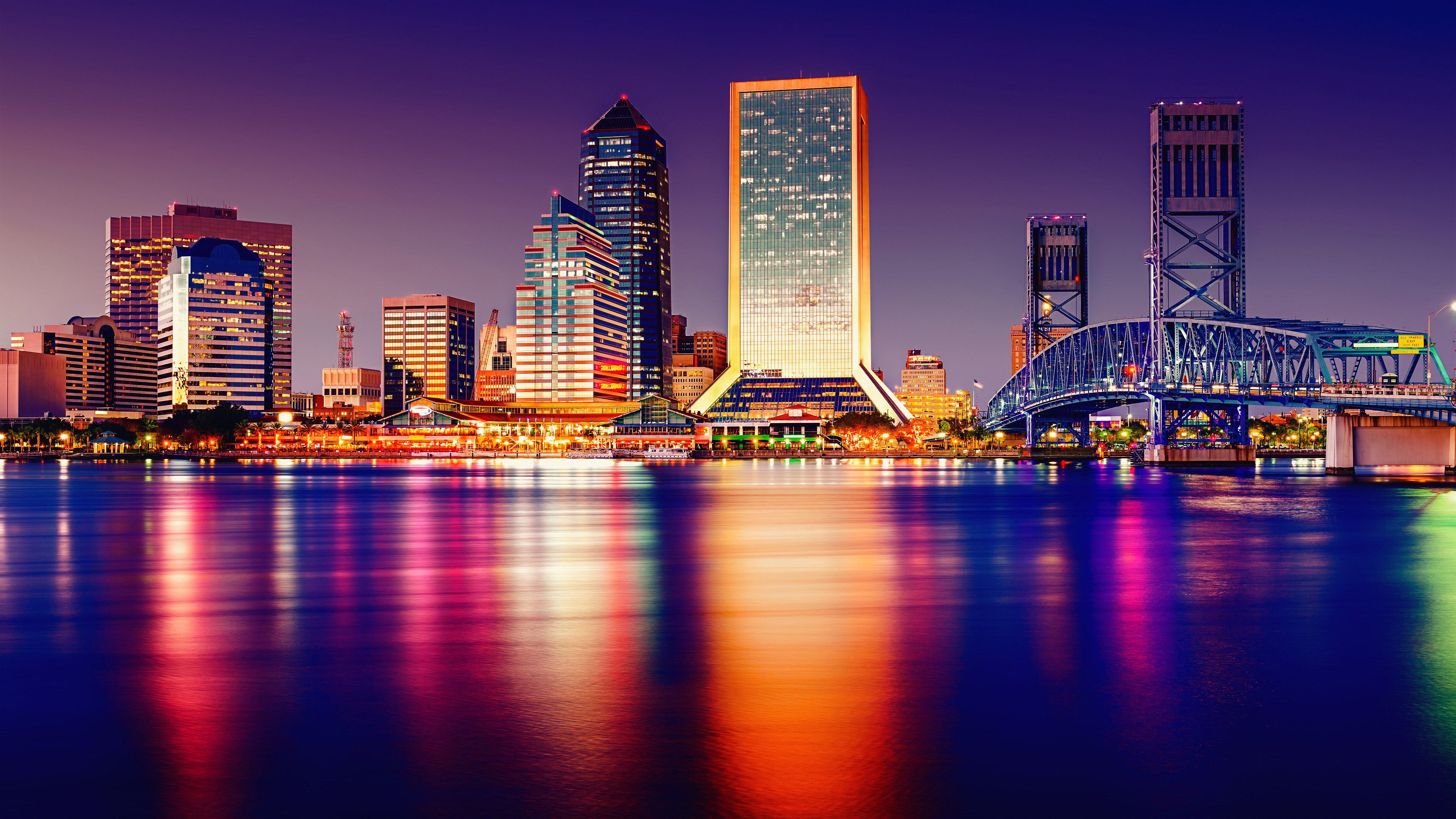 Florida Cityscape 4k HD World Wallpaper Image Photos And Picture