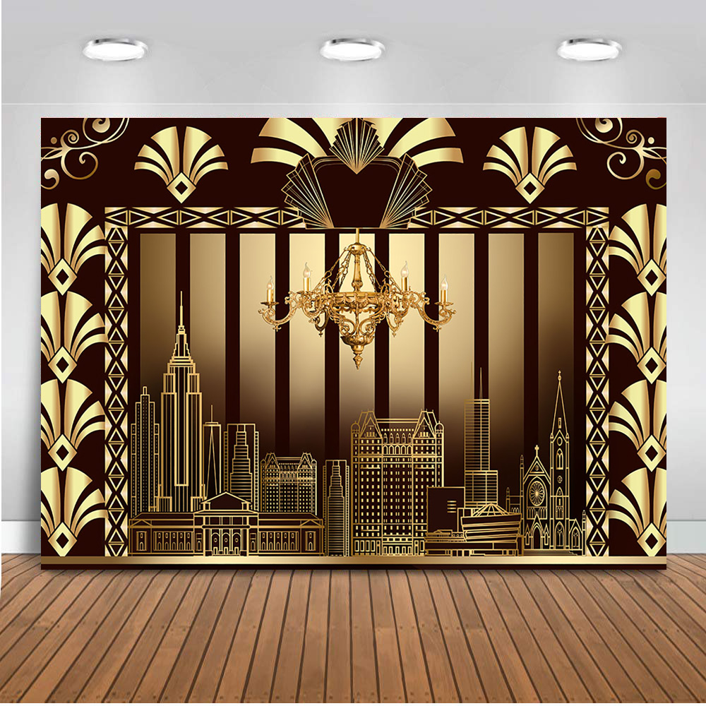 Roaring 20s Photography Backdrop The Great Gatsby Background