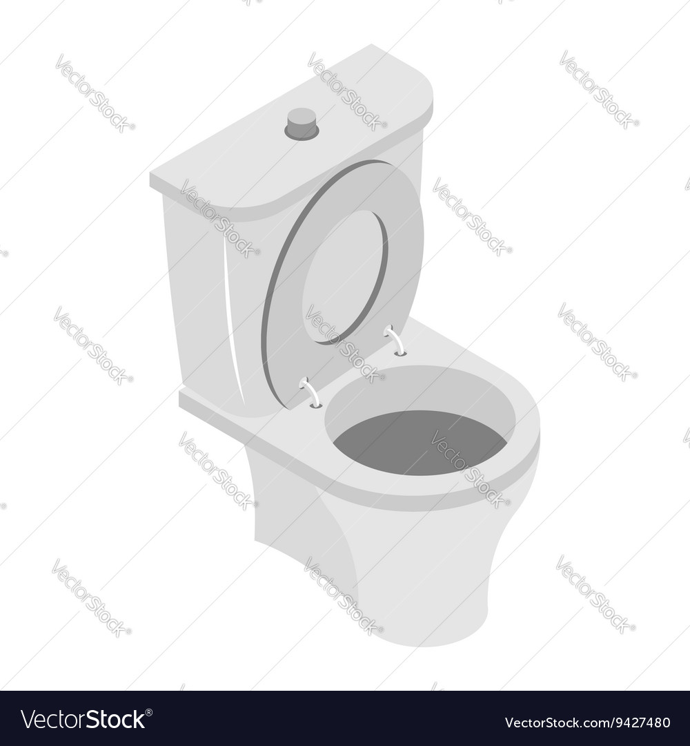 Free download Toilet bowl on white background WS accessories Vector