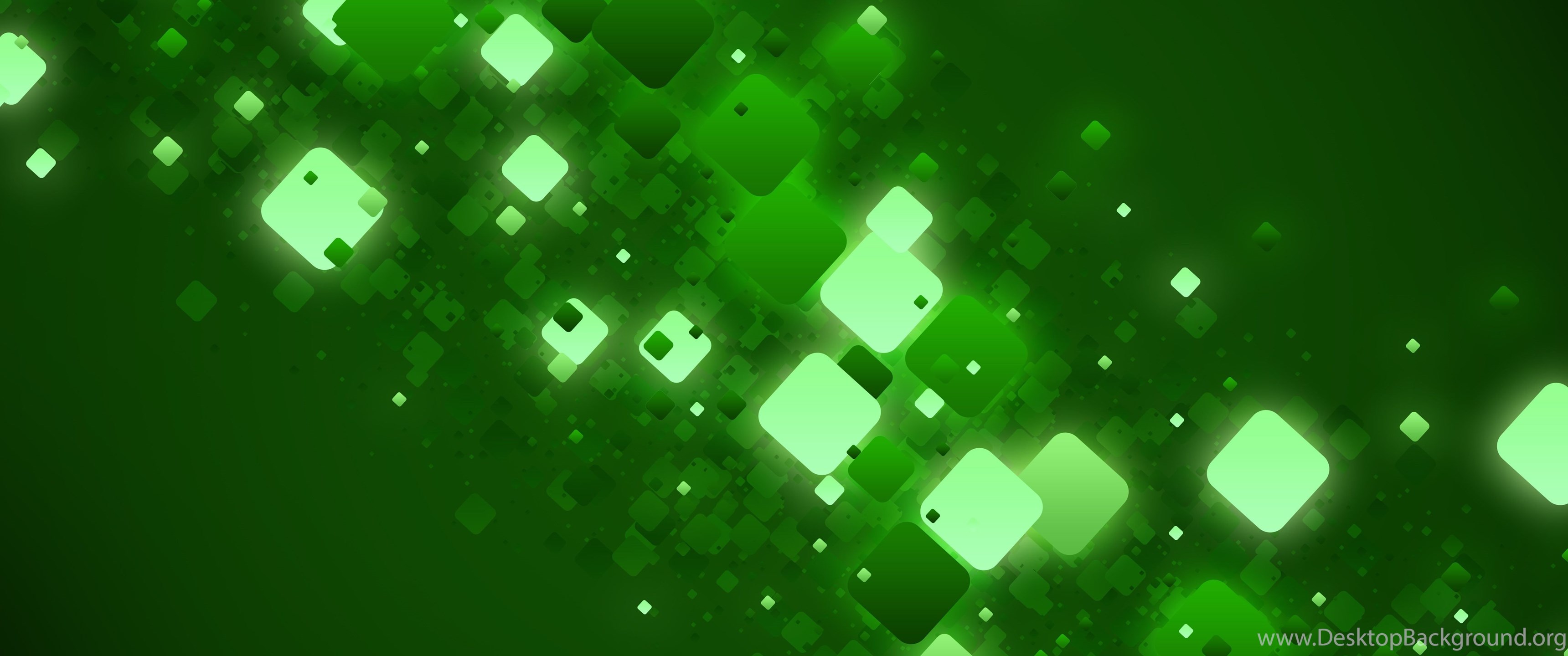 Abstract Christmas Green Wallpaper Desktop Background