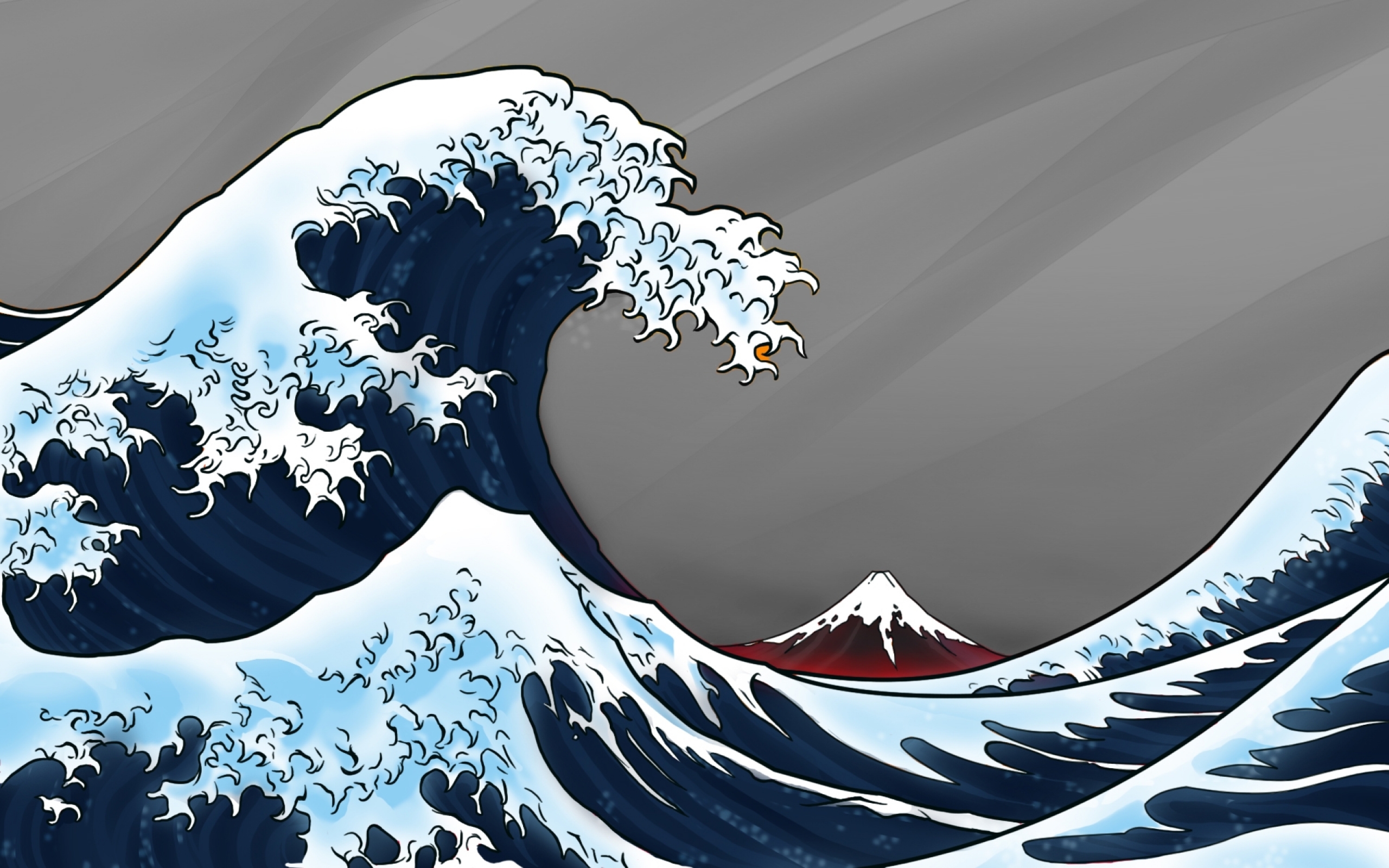 Download Wallpapers Download 2560x1600 the great wave off kanagawa