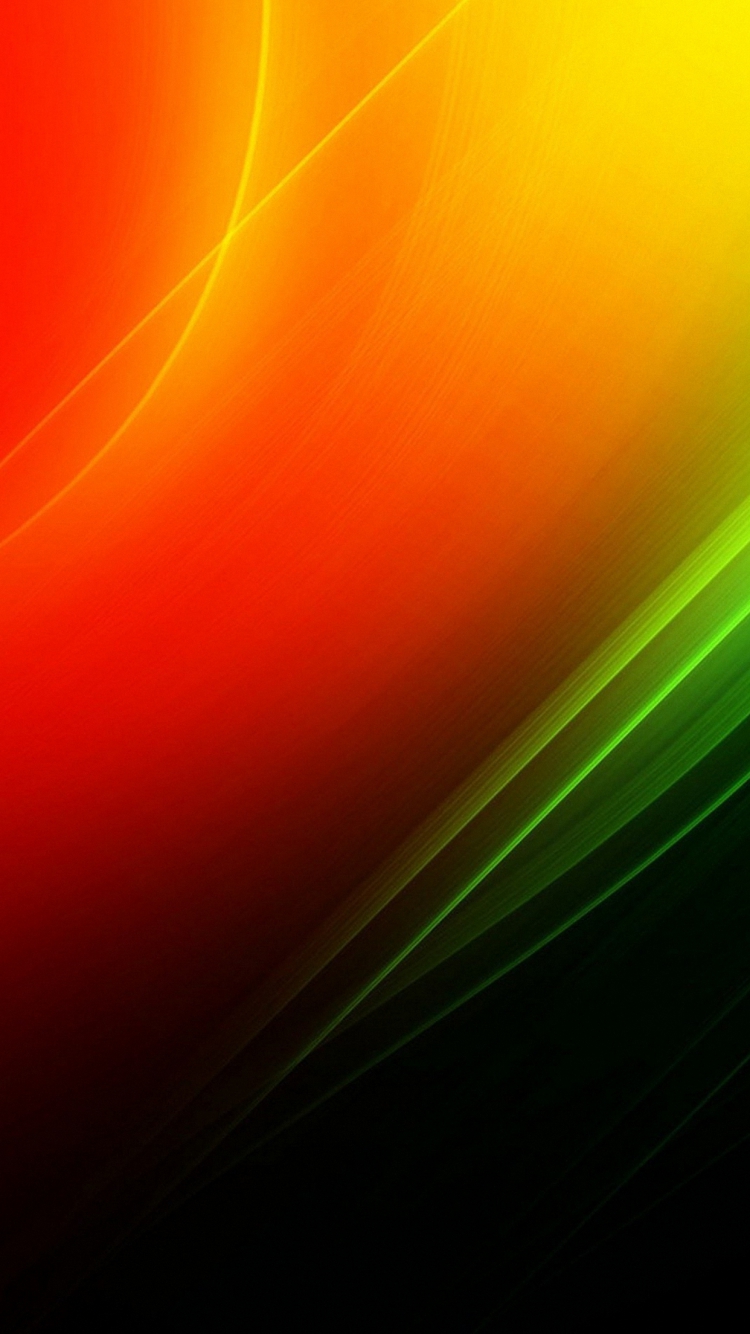iPhone 6s HD Color Line Abstract Wallpaper