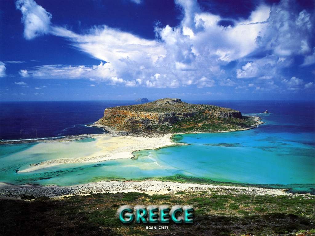 Island Of Crete Greece Scenic Places And Nature Wallpaper