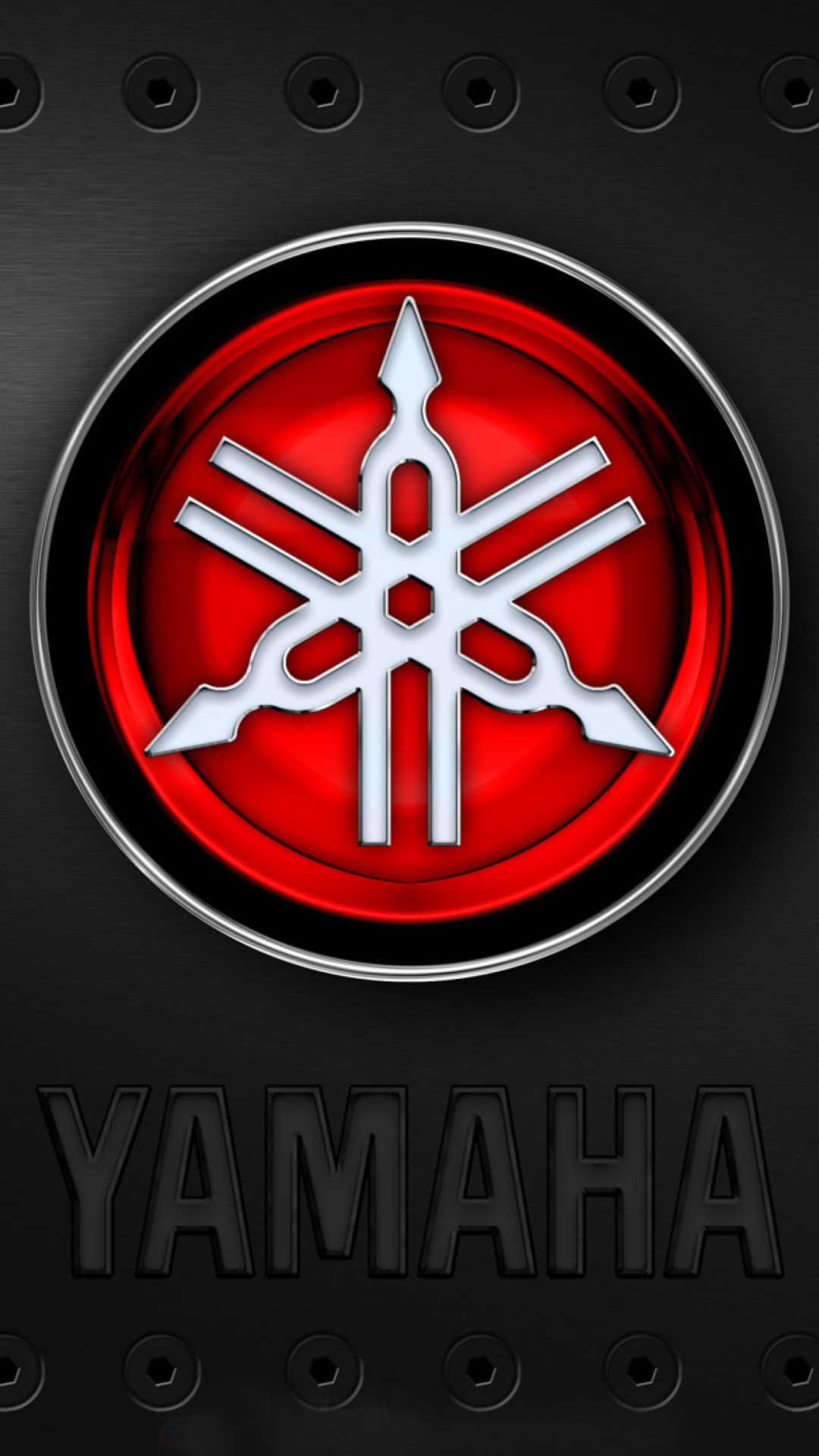 Yamaha Logo Wallpaper for iPhone 6 Plus 1080x1920