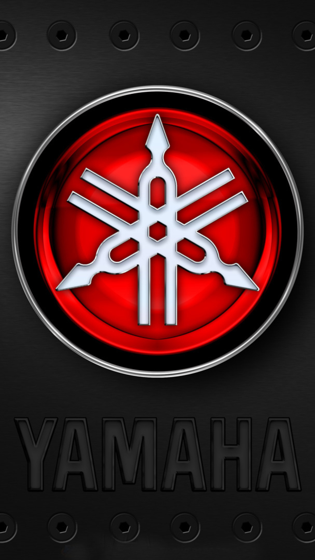 Yamaha Logo Wallpaper For Iphone Plus