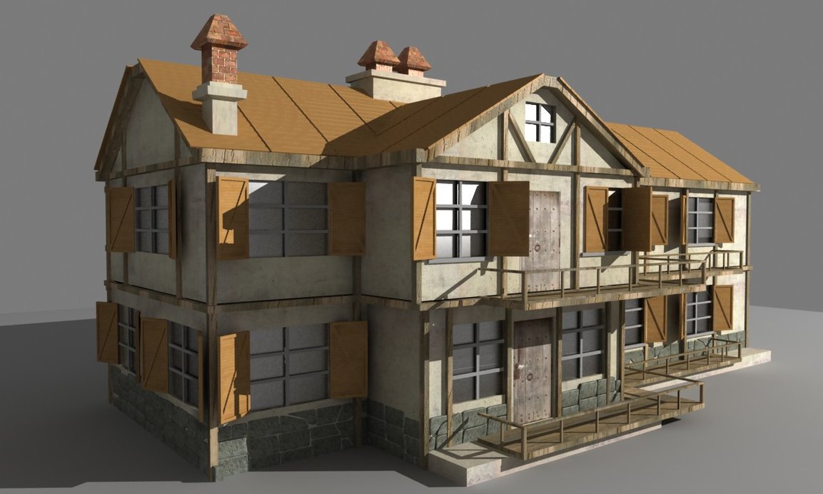 Medieval House By Spartanx118