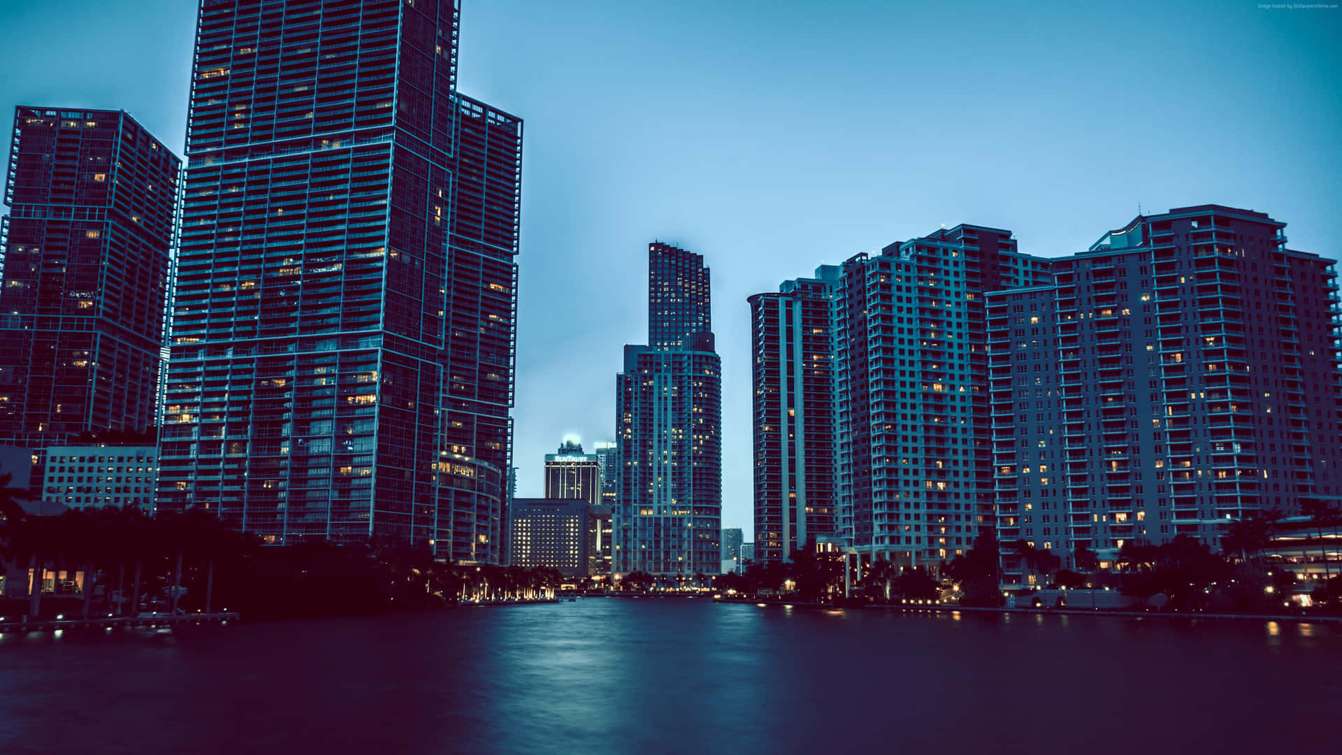 Enjoy The Stunning Of Miami From 4k Resolution Wallpaper