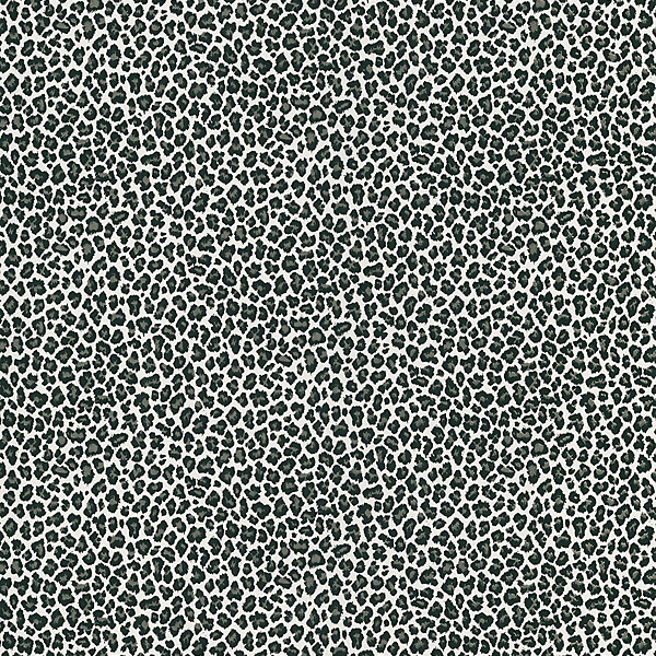 Black Animal Print Cheetah Brewster Wallpaper