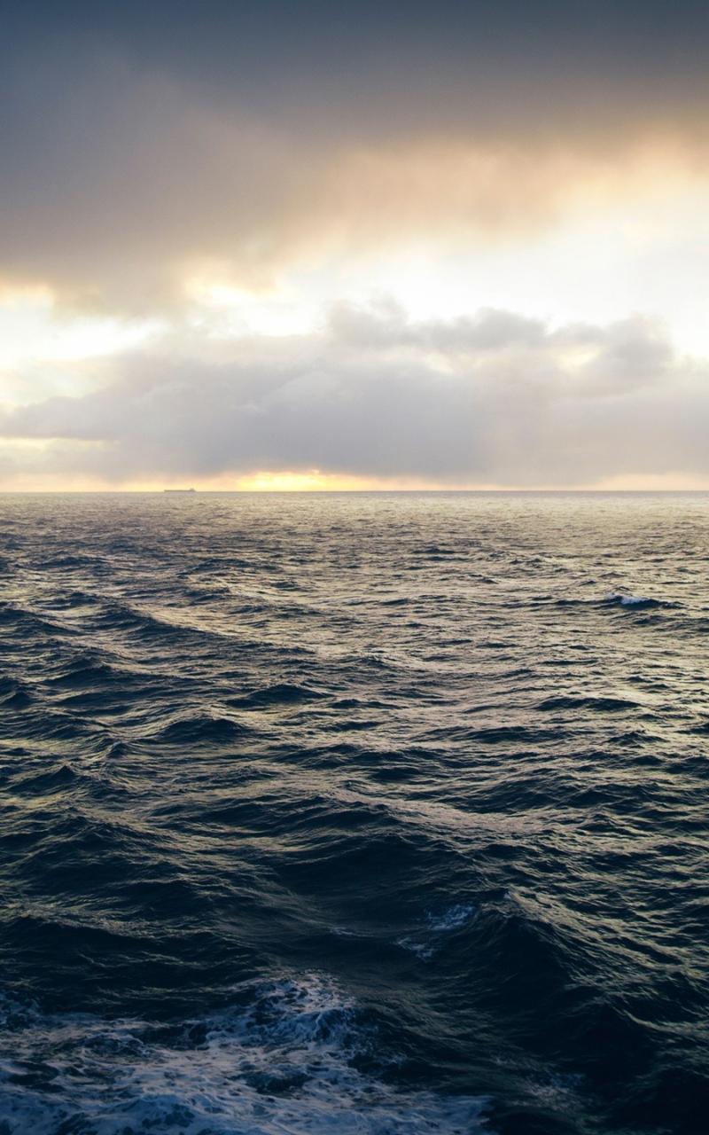 Water Ocean Horizon Waves Rough Waterscapes Sea Oceanscape Wallpaper