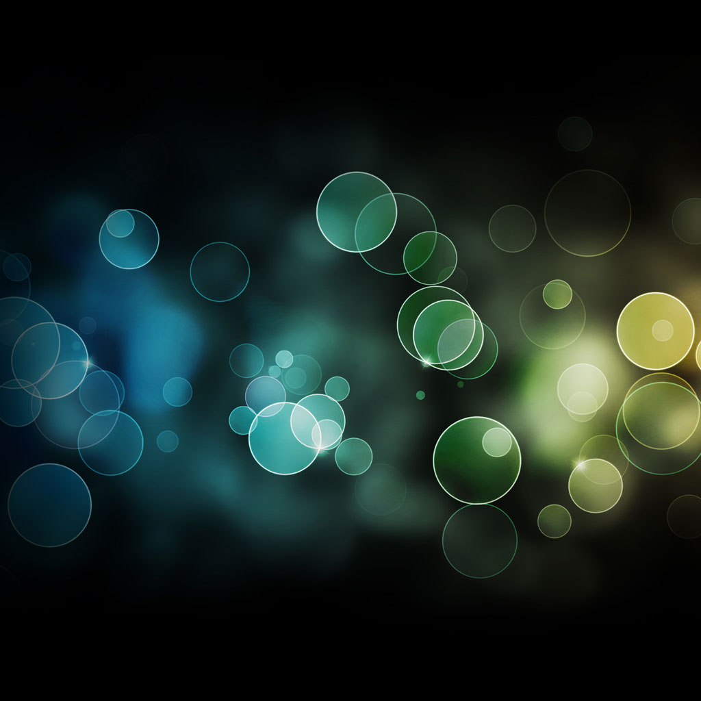 Abstract Bubbles Wallpaper