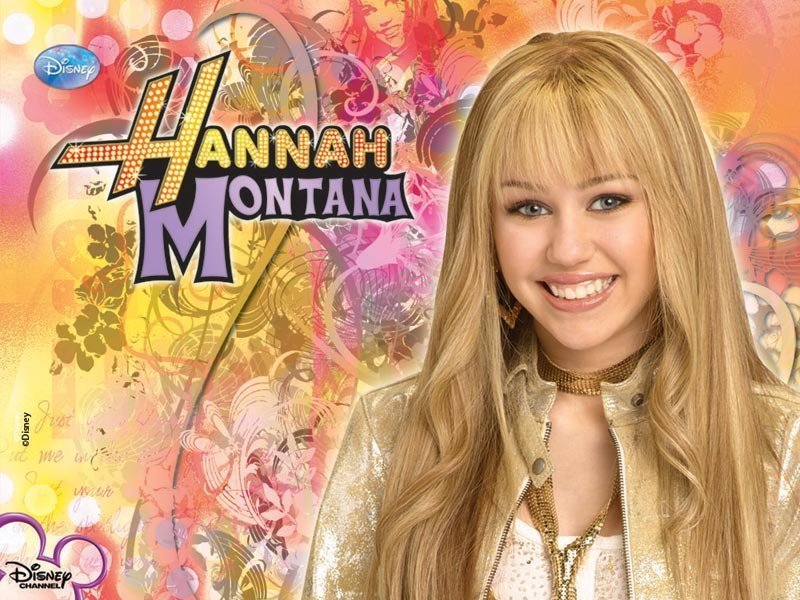 Hannah Montana Aka Miley Cyrus The Pop Star Wallpaper