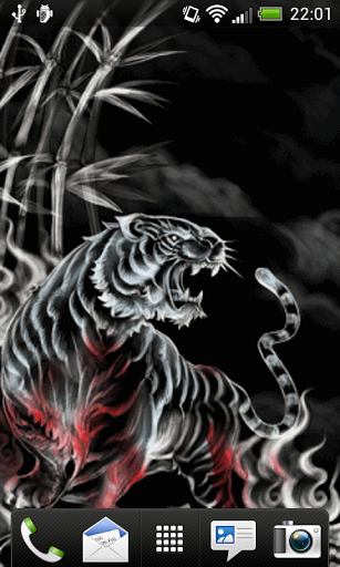 Angry Tiger Live Wallpaper For Android Topandroidwallpaper
