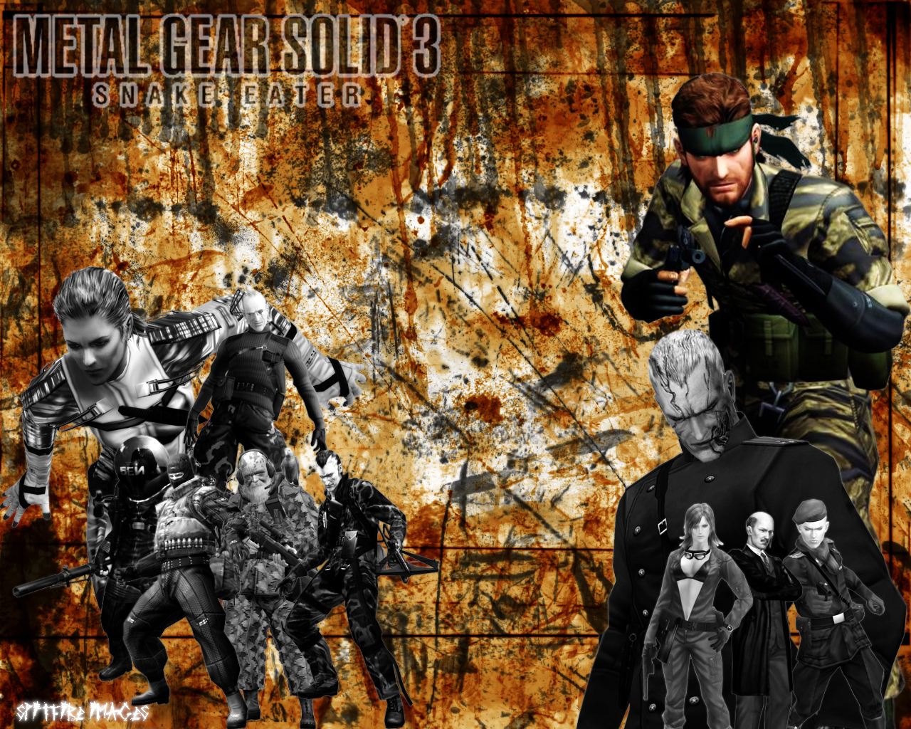 MGS 3 Snake Eater Wallpaper by Spitfire666xXxXx on