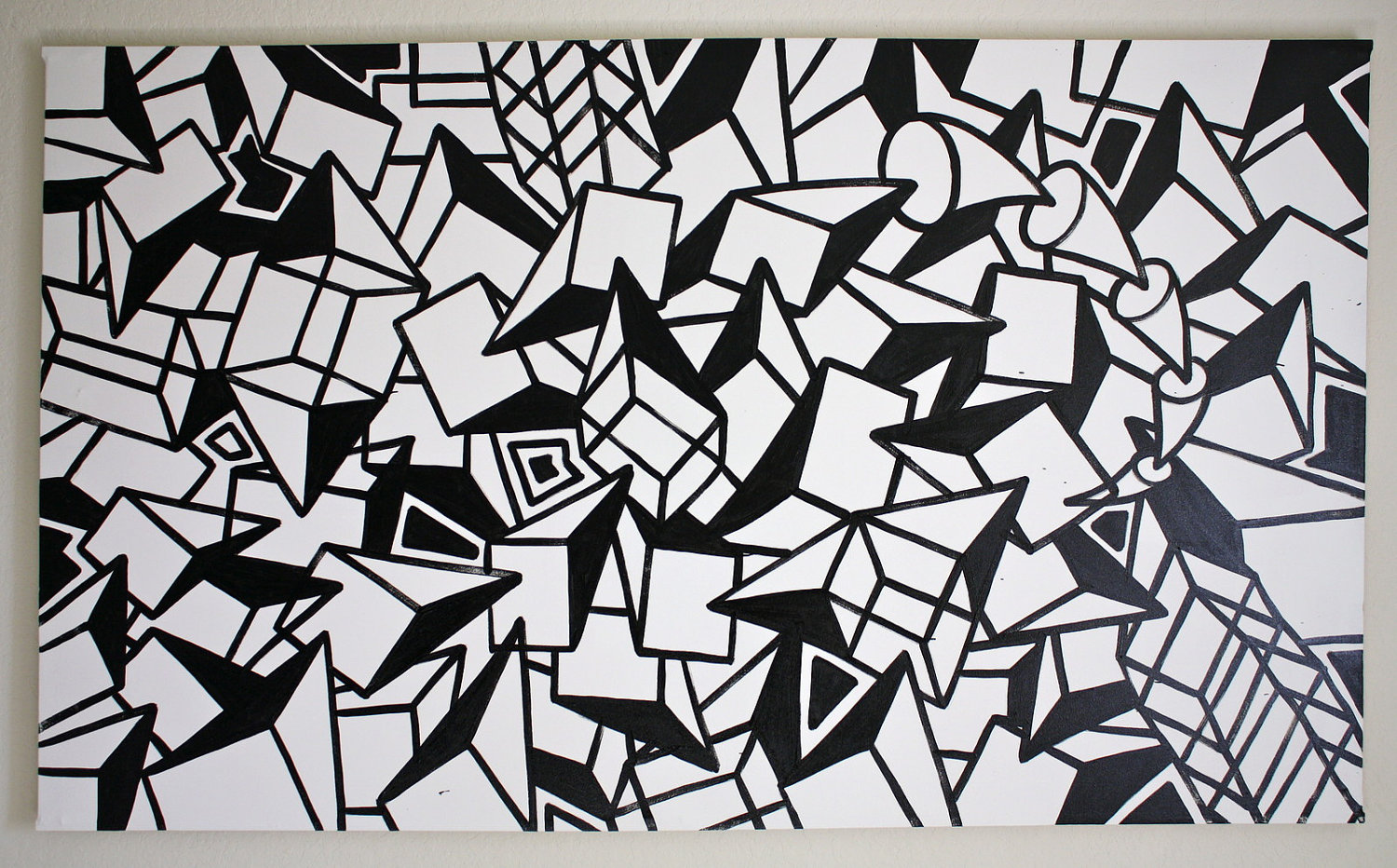Abstract Art Black And White Amazing Wallpaper