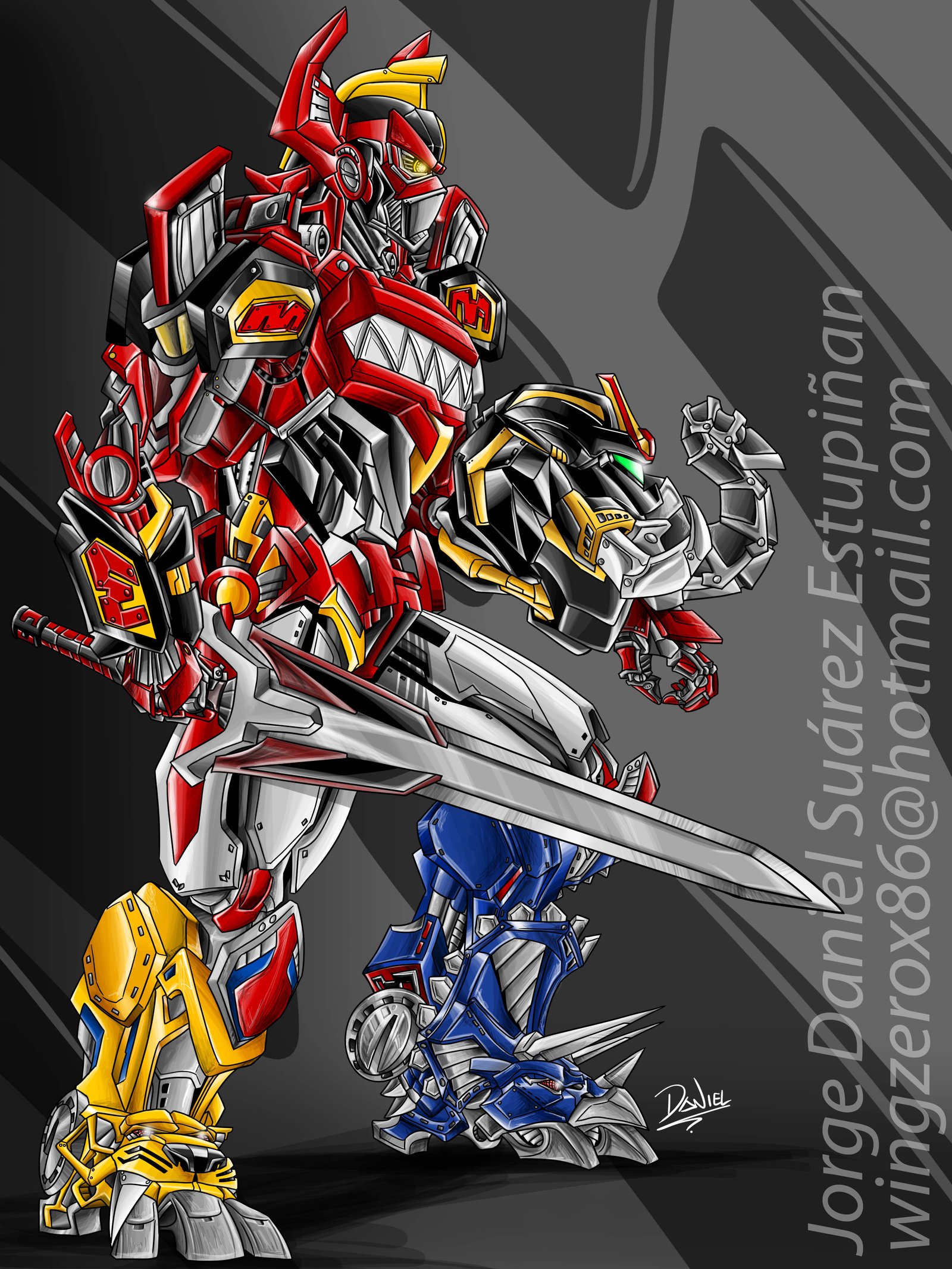 Megazord Activated By Wingzerox86