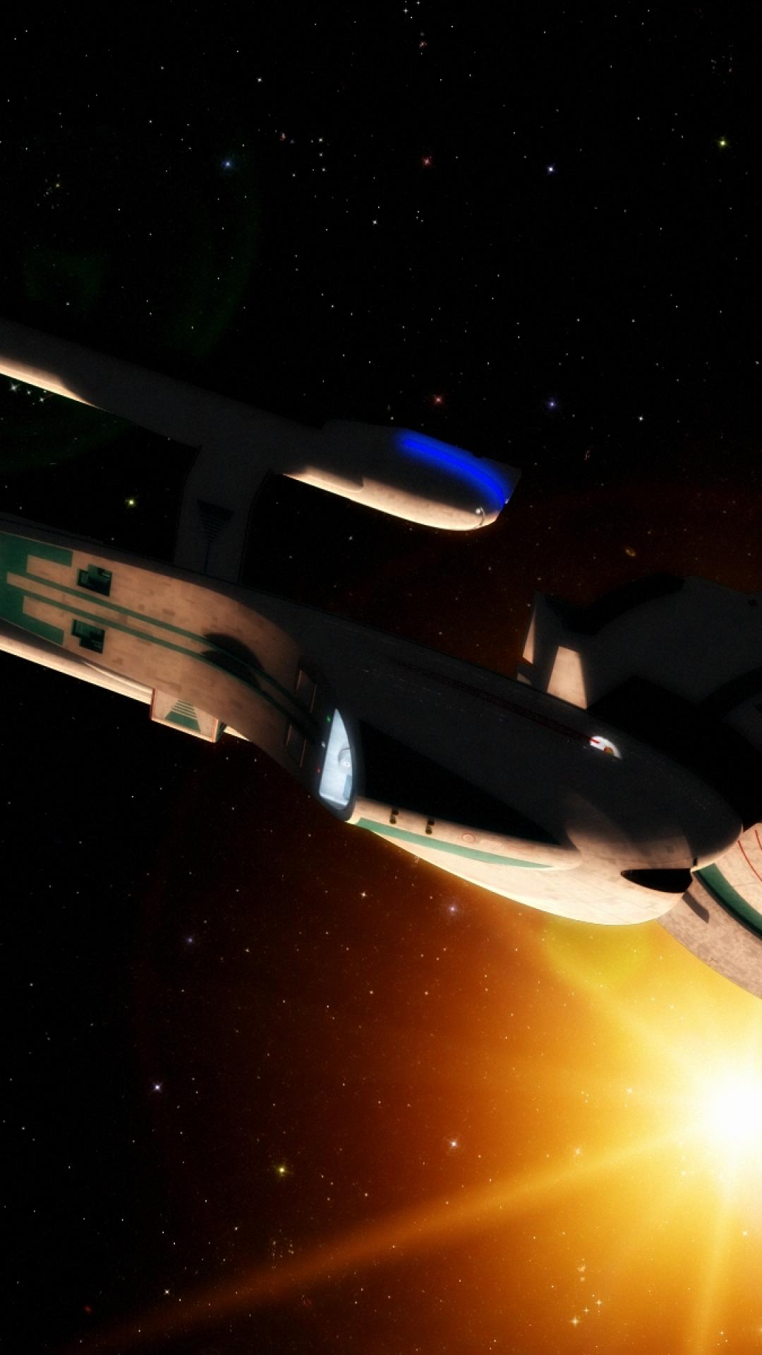 Outer Space Star Trek Uss Enterprise