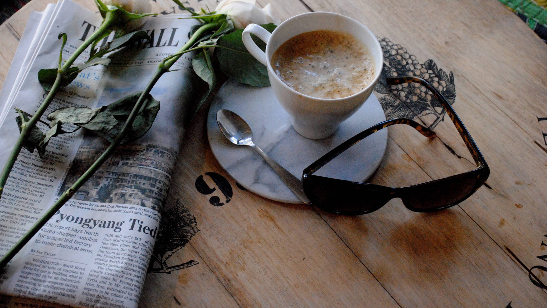Newspaper Wallpaper