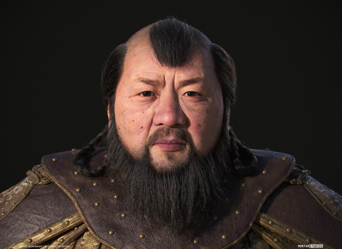 Kublai Khan By Halberd05 3d Cgsociety
