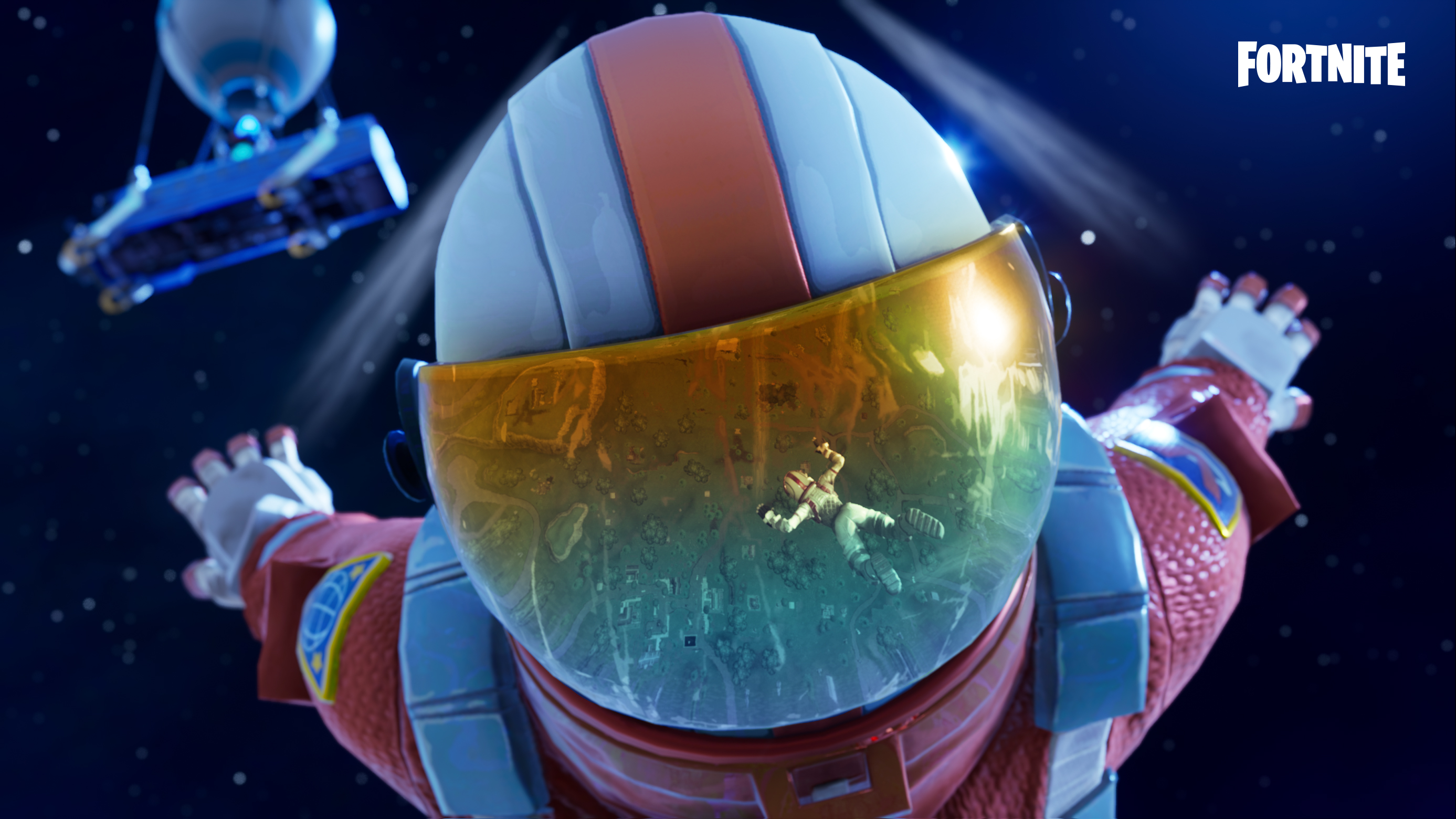 Astronaut Battle Pass Season HD Wallpaper Background Image
