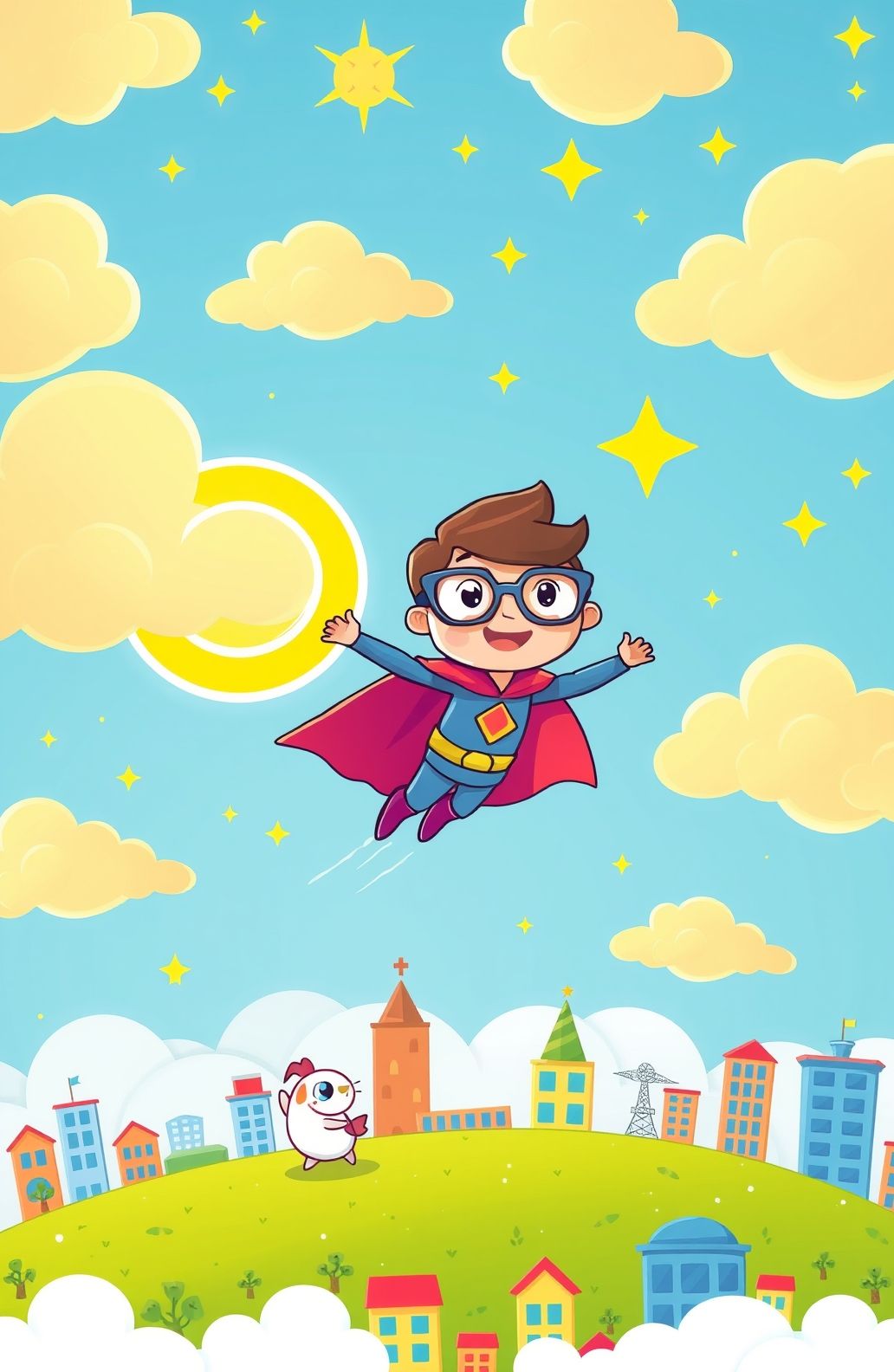 Cute Superhero Wallpaper