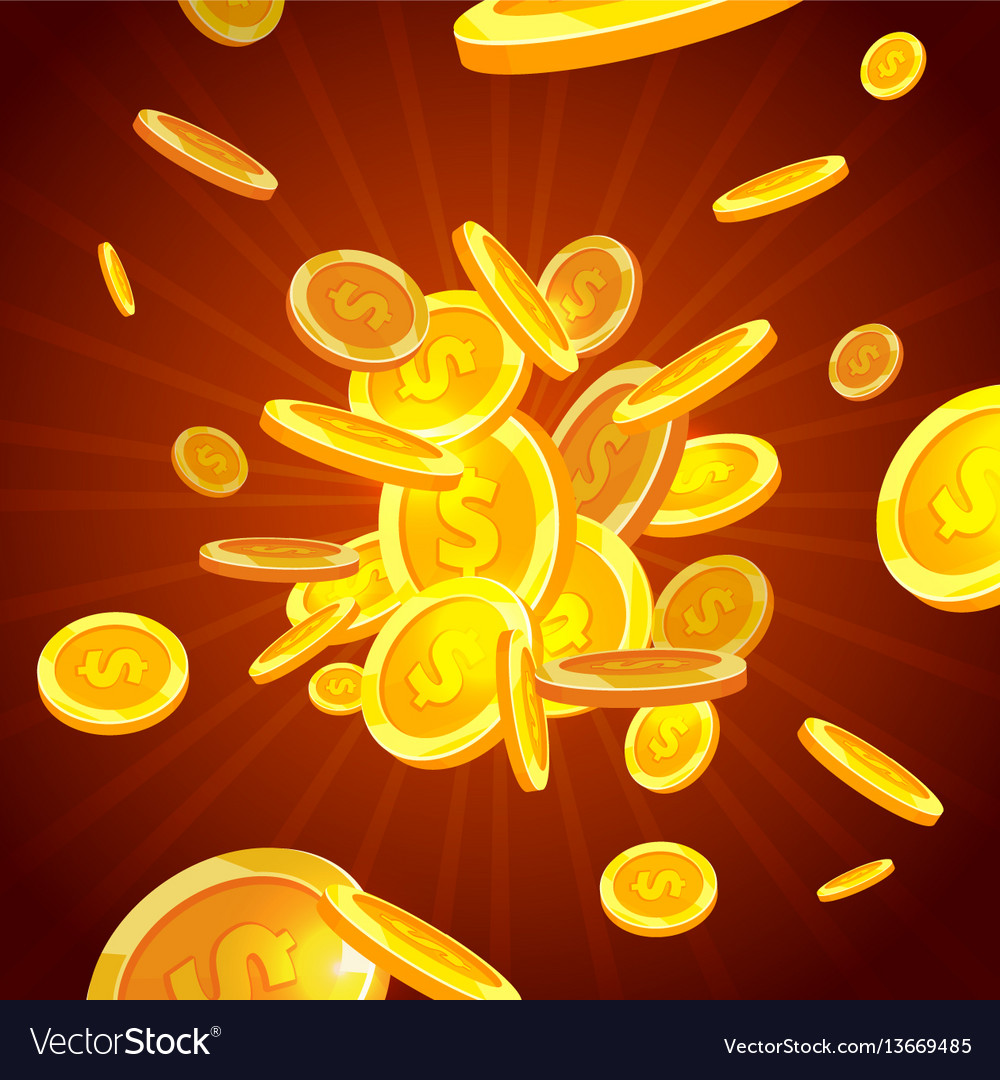 Free download Money gold coins abstract background Royalty Free Vector