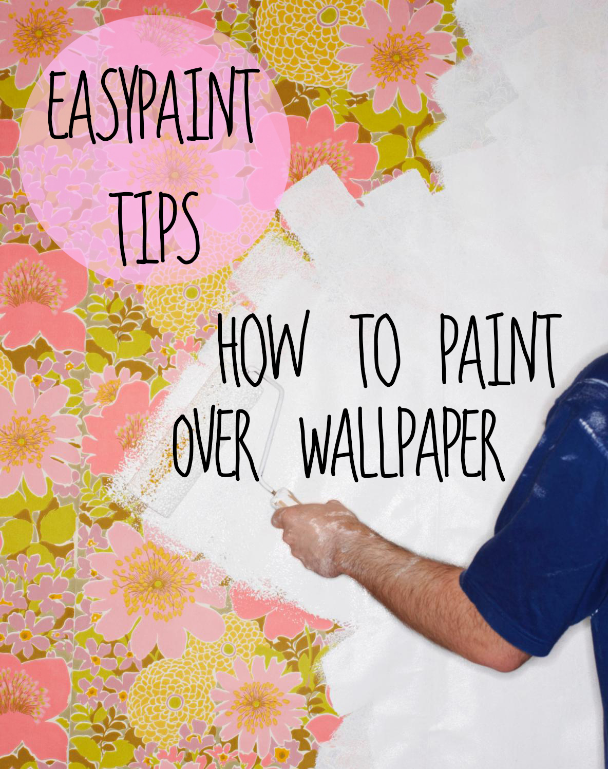 Tuesday Tip How To Paint Over Old Wallpaper