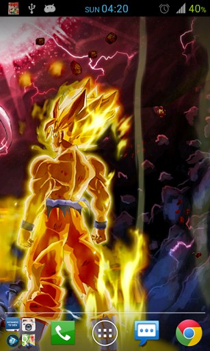 Bigger Goku Vs Frieza Live Wallpaper For Android Screenshot