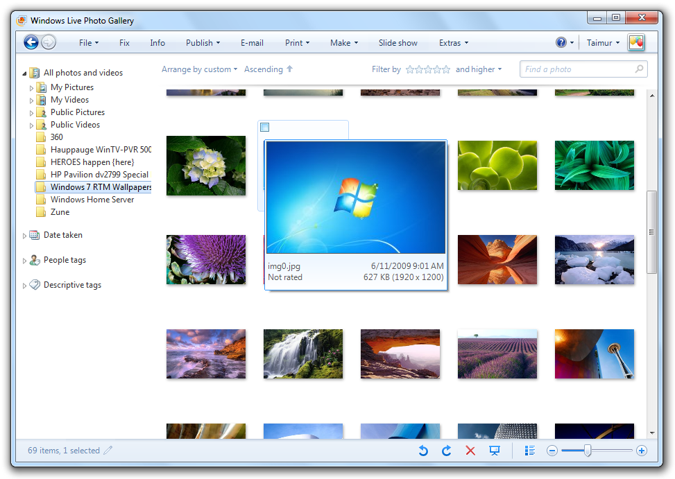 Windows 7 is the latest client version of Microsoft Windows for PCs