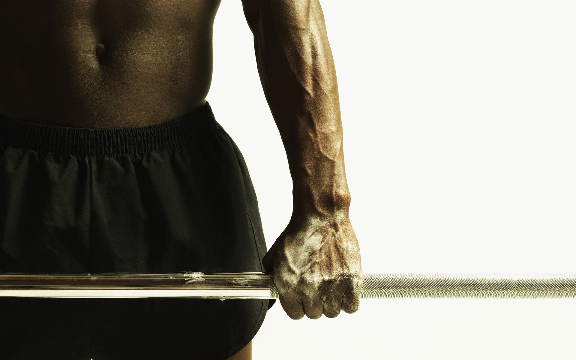 Sports Men Gym Weights Weight Lifting Black Man Wallpaper Background