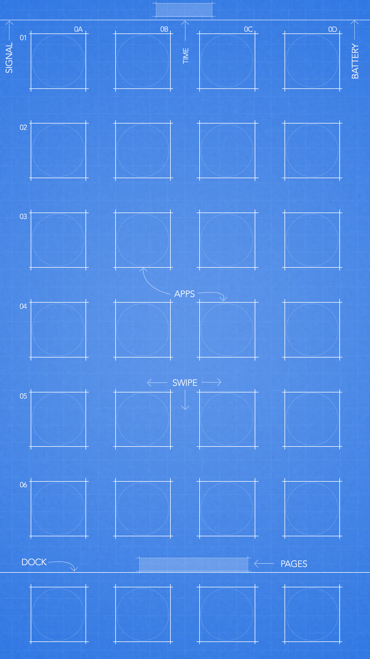 Best Blueprint Wallpaper For iPhone Plus And