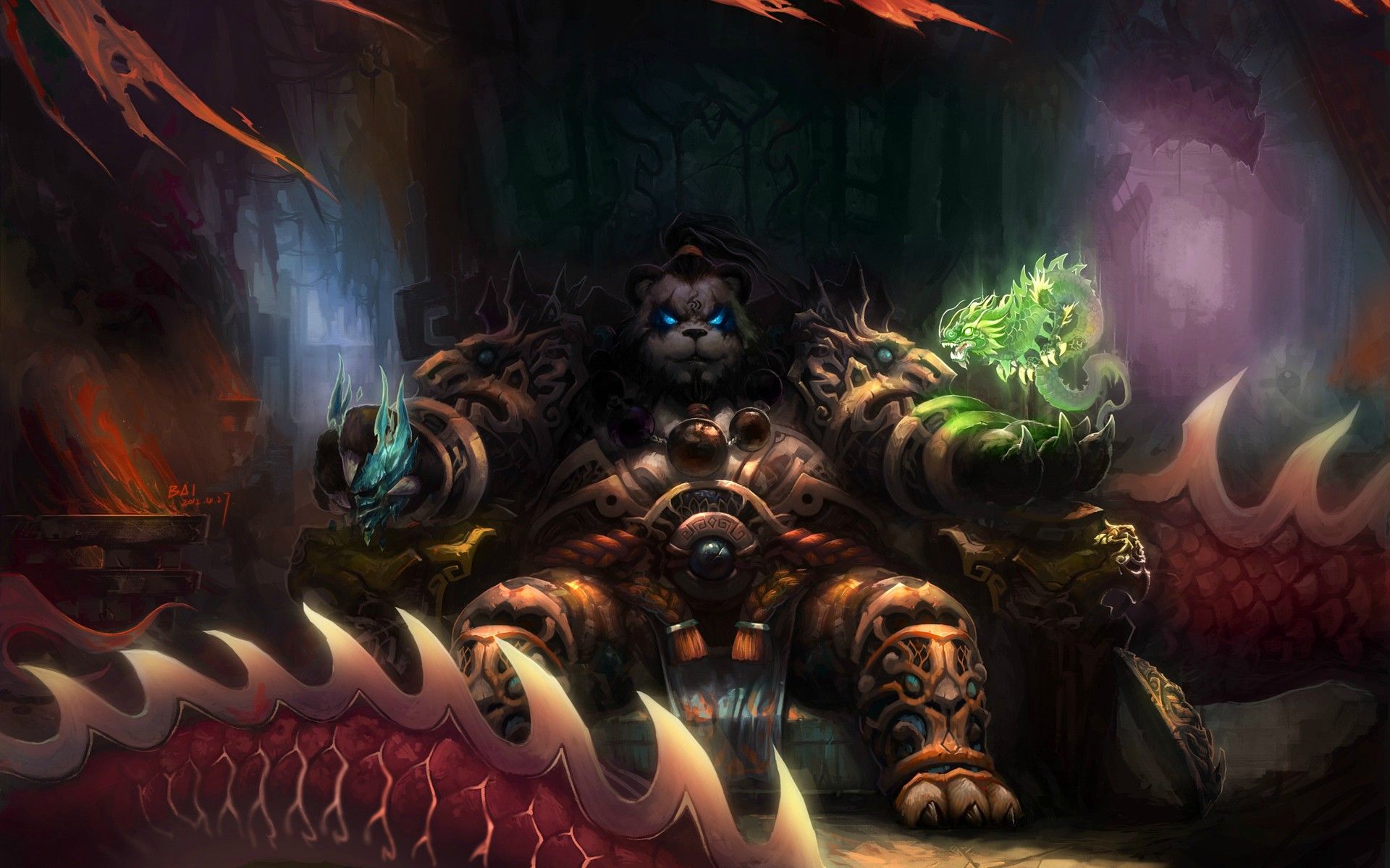 Monk World Of Warcraft Wallpaper Art