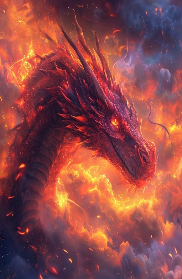 Red Dragon Wallpaper Hd