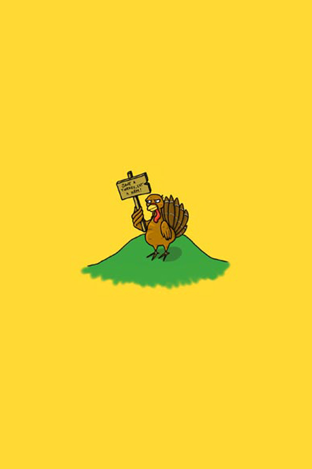 Funny Thanksgiving Wallpaper iPhone King