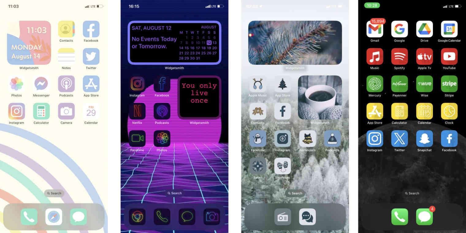  iOS home screen ideas to customize your iPhone