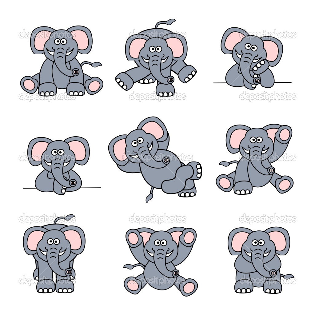 Elephant Cartoon Cute Wallpaper Pictures