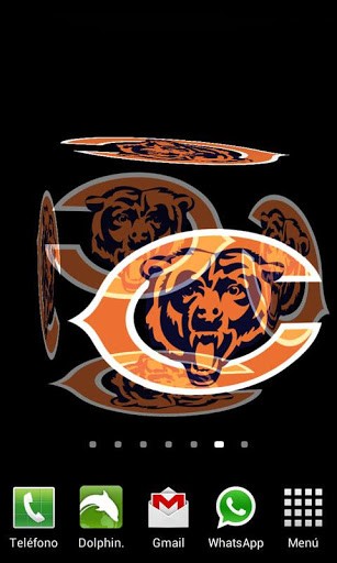 Bigger 3d Chicago Bears Wallpaper For Android Screenshot