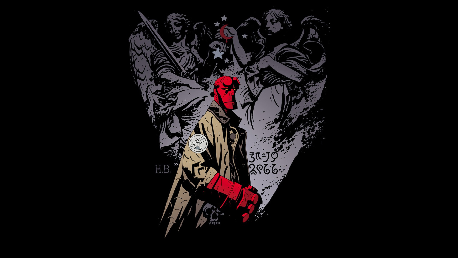 Ics Hellboy Wallpaper