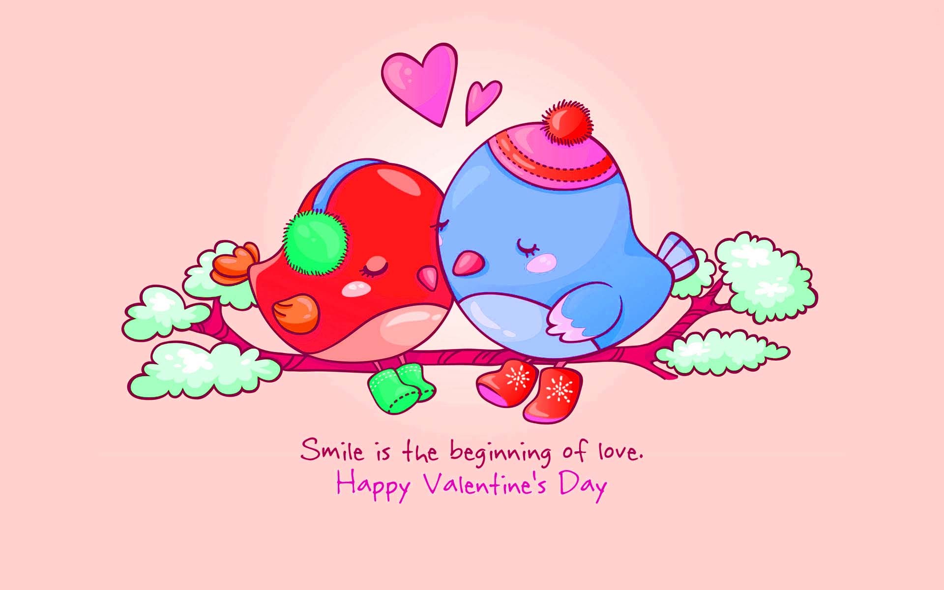 Cute Valentines Day Background Image