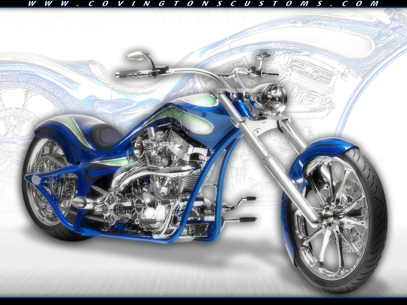 Covingtons Custom Motorcycle Wallpaper bg26jpg