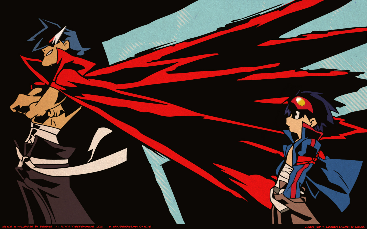 Gurren Lagann Kamina And Simon Wallpaper Your Daily