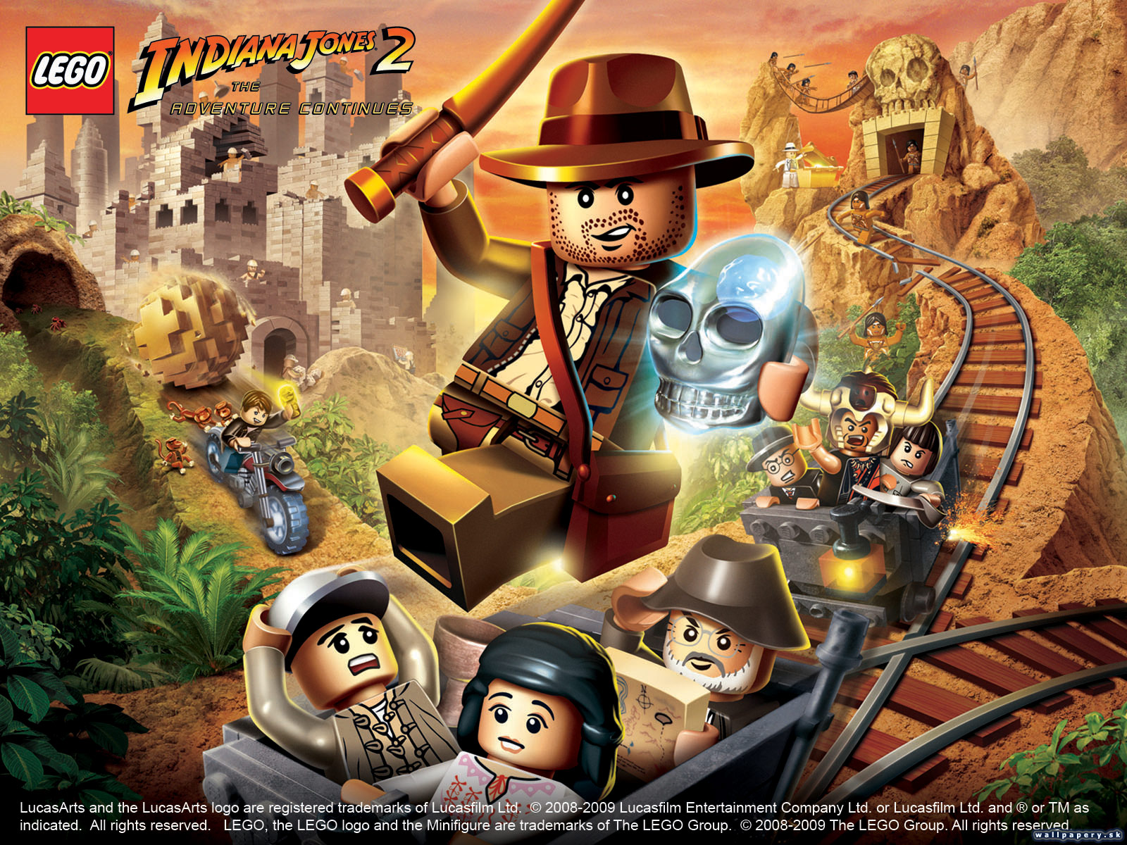 LEGO Indiana Jones 2 The Adventure Continues   wallpaper 2 ABCgames