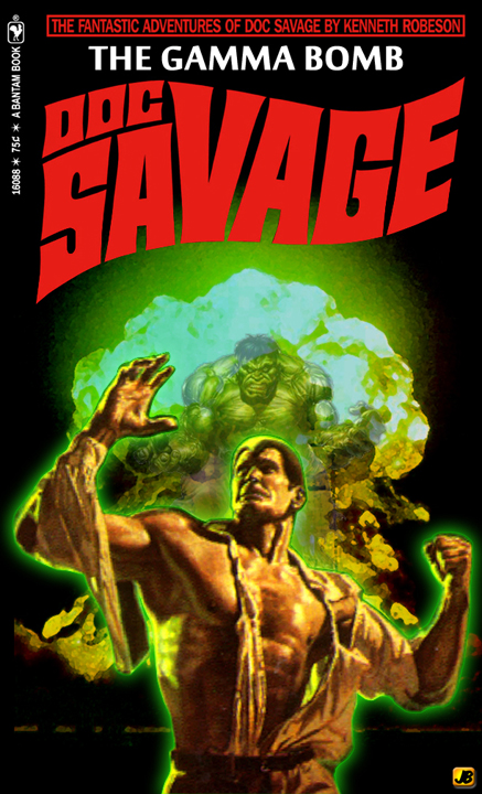Doc Savage Hulk Superhero Fan Art